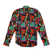 Abstract Canvas PM Edition Button Down Shirt Short Sleeve Shirts Eight-X