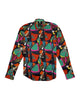 Abstract Canvas PM Edition Button Down Shirt Short Sleeve Shirts Eight-X