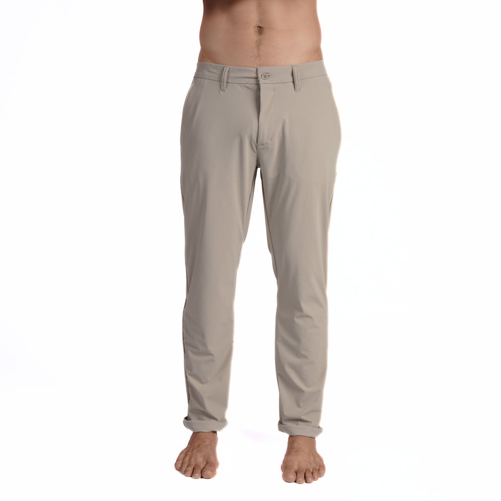 Fairway Performance Pants - Beige Pants Eight-X