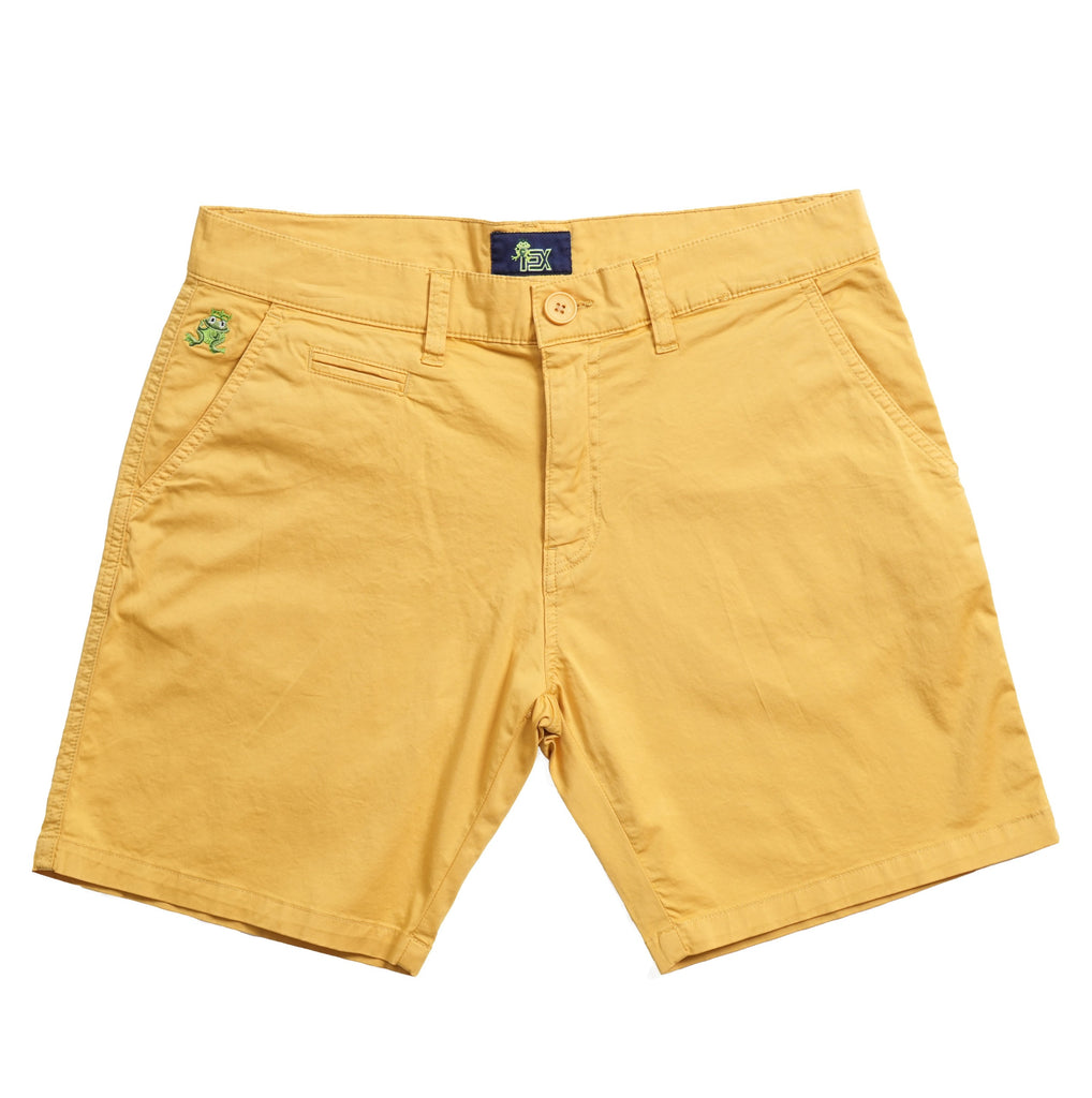 Mustard FROG Chino Short Shorts Eight-X