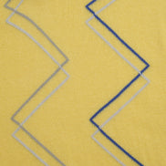 Zig Zag Knit Polo - Yellow Polos Eight-X