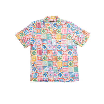 Tesserae Button Up Short Sleeve Short Sleeve Shirts Eight-X