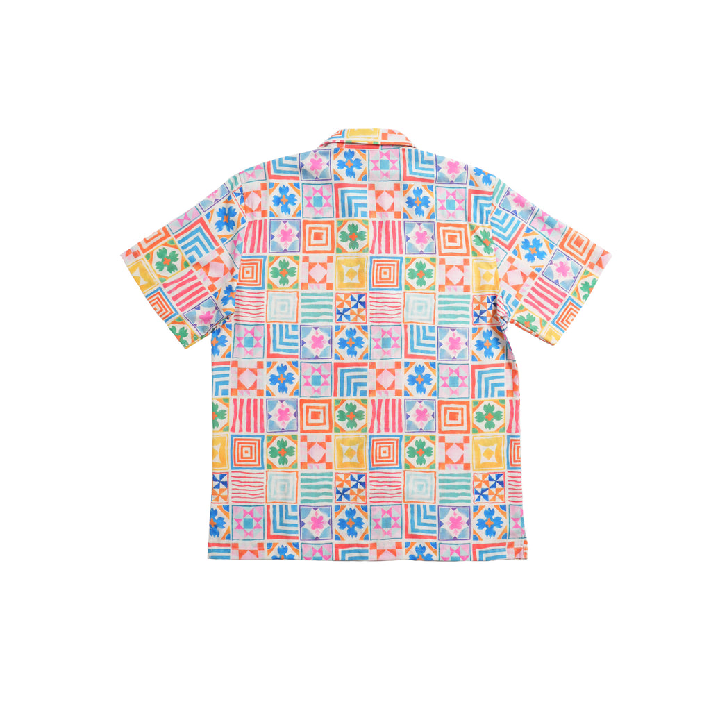 Tesserae Button Up Short Sleeve Short Sleeve Shirts Eight-X