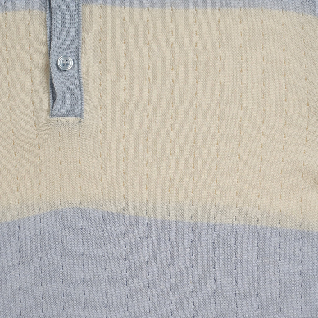 Gondola Knit Polo - Light Blue Polos Eight-X