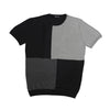 Mondrian Knit Shirt - Shades of Grey Polos Eight-X