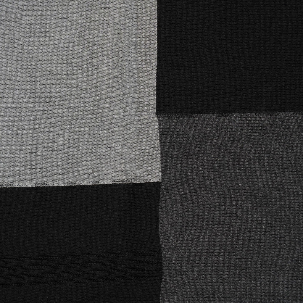 Mondrian Knit Shirt - Shades of Grey Polos Eight-X