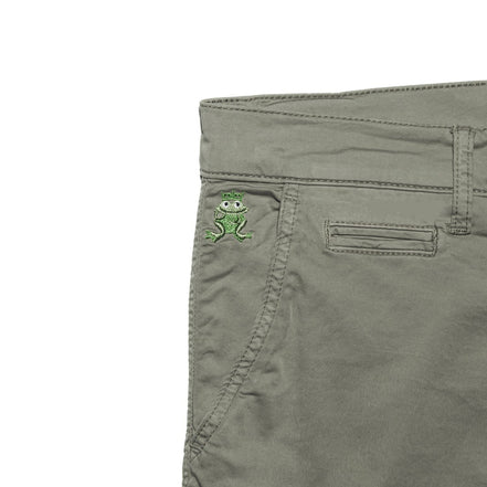 Ash Grey FROG Chino Shorts Shorts Eight-X