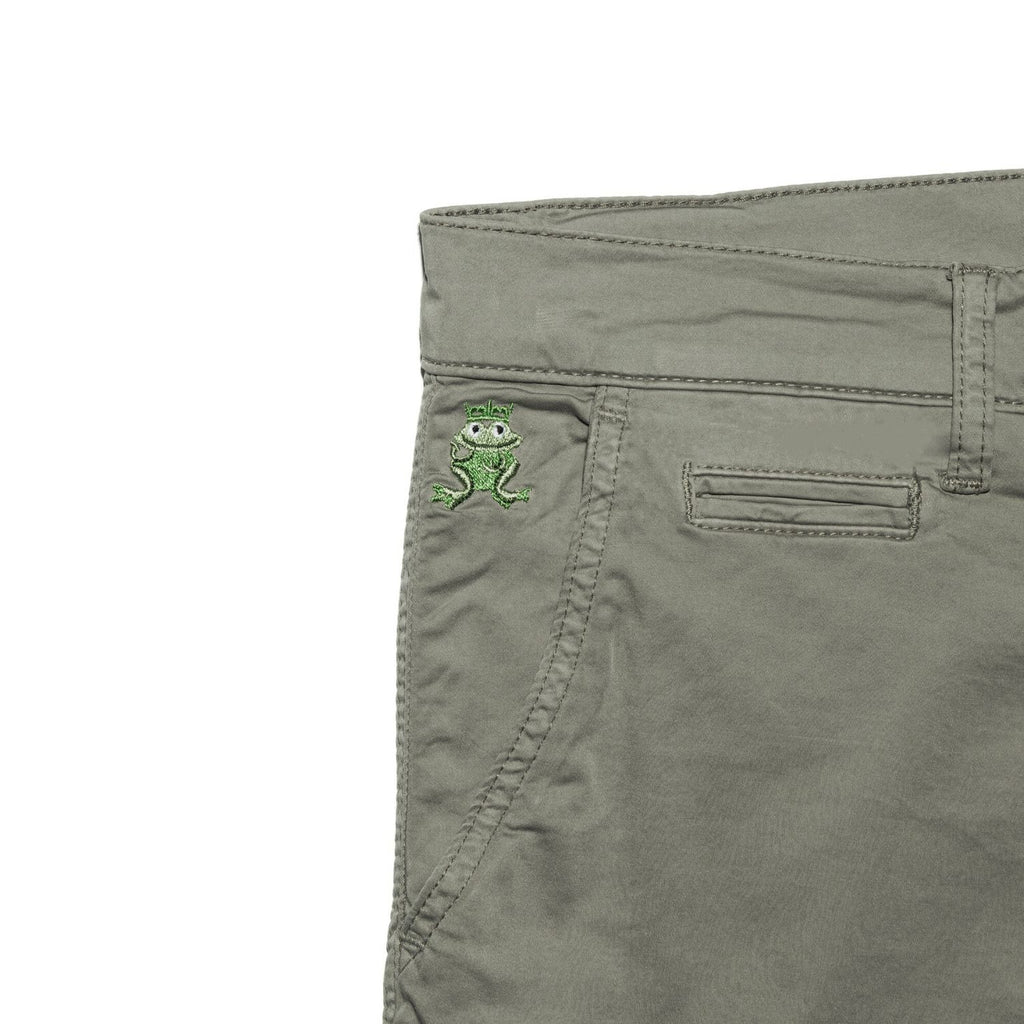 Ash Grey FROG Chino Shorts Shorts Eight-X