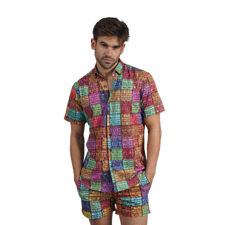 Shipment Short Sleeve Button Up Shirt Short Sleeve Shirts Eight-X