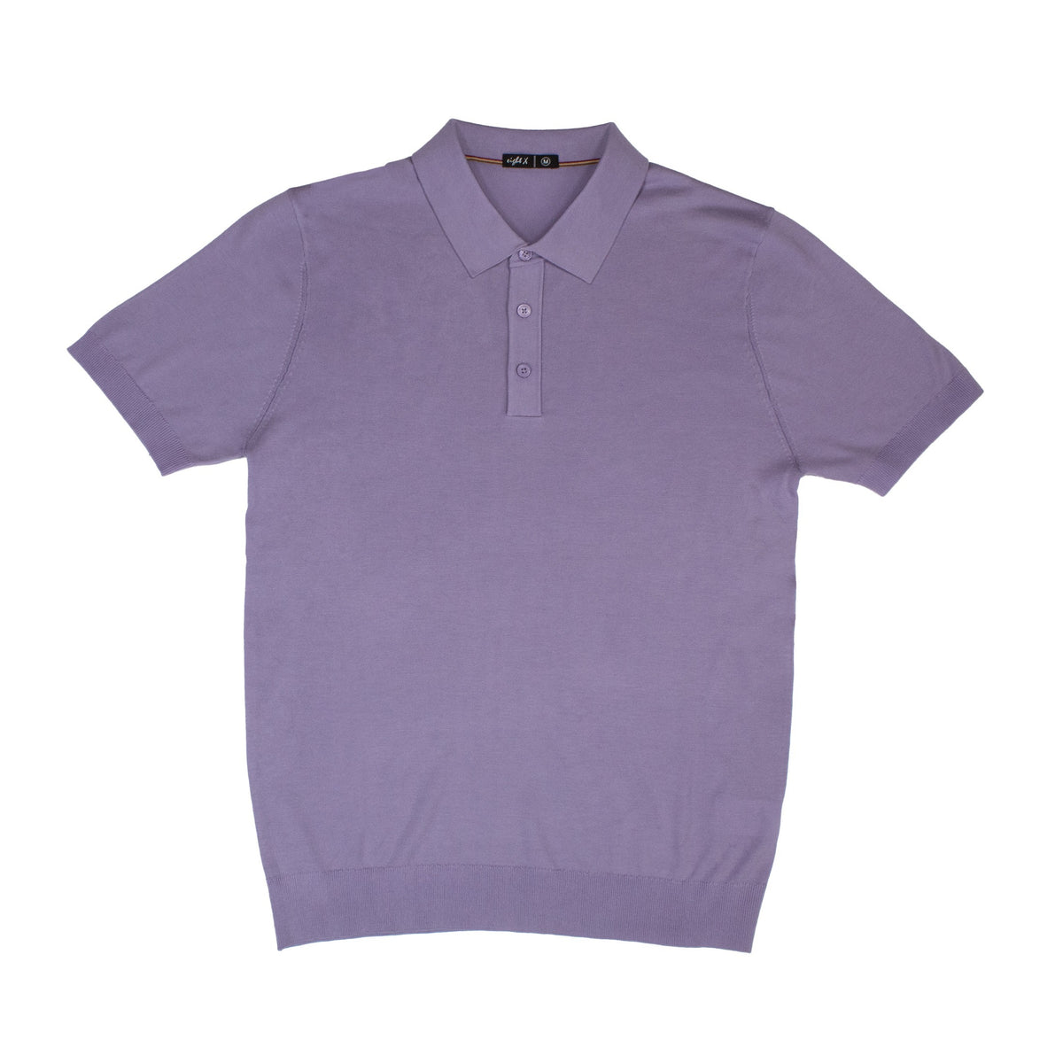 The EcoForm Polo - Purple Button Down Shirts Eight-X PURPLE S