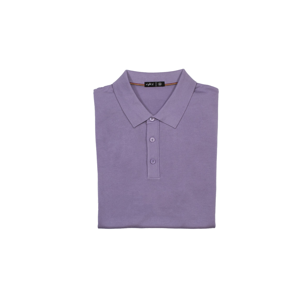 The EcoForm Polo - Purple Button Down Shirts Eight-X
