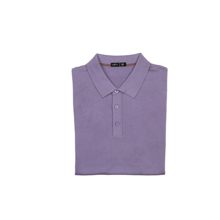 The EcoForm Polo - Purple Button Down Shirts Eight-X