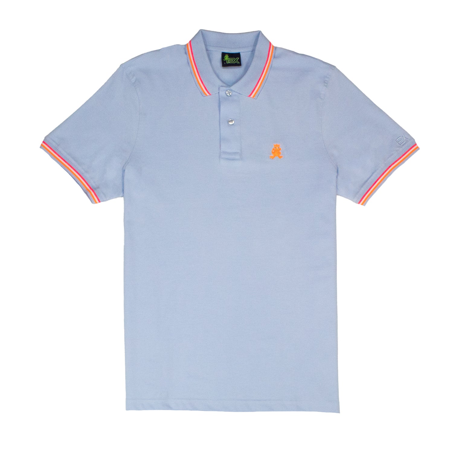 Corsica FROG Slim Fit Polo - Light Blue Shirts Eight-X