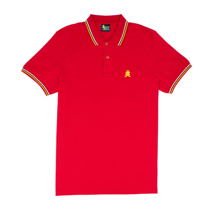 Corsica FROG Slim Fit Polo - Red Shirts Eight-X