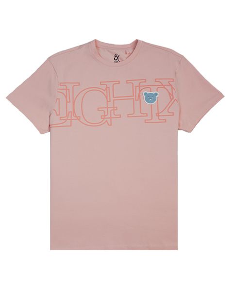 Arrangement Graphic T-Shirt - Pink T-Shirts Eight-X