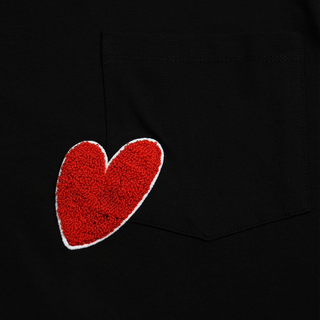 Held Close Graphic T-Shirt - Black Eight-X