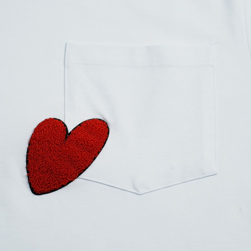 Held Close Graphic T-Shirt - White Eight-X