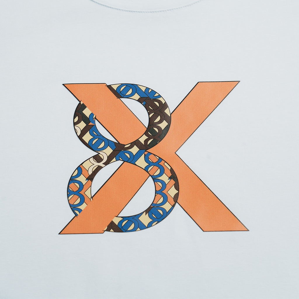 Core 8X Graphic T-Shirt - White Eight-X