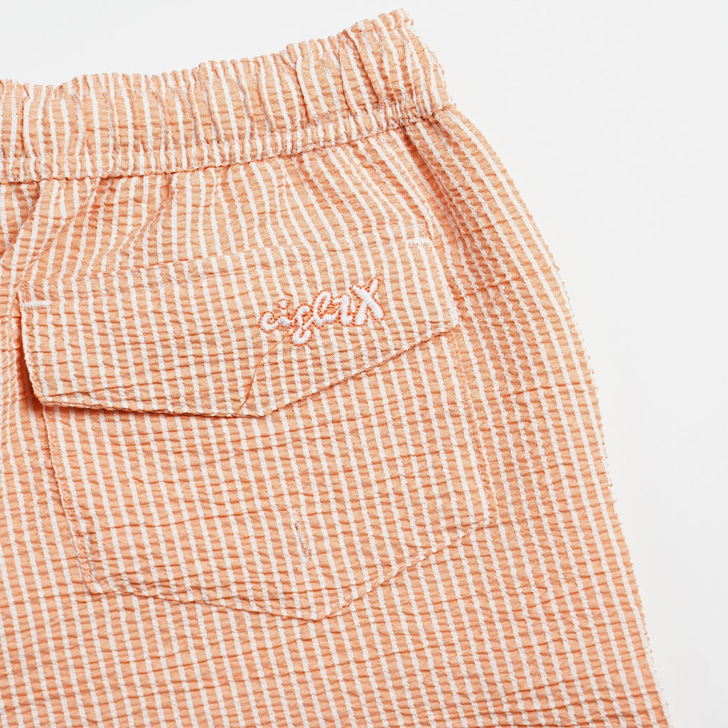 Coral Sky Swim Trunks Eight-X