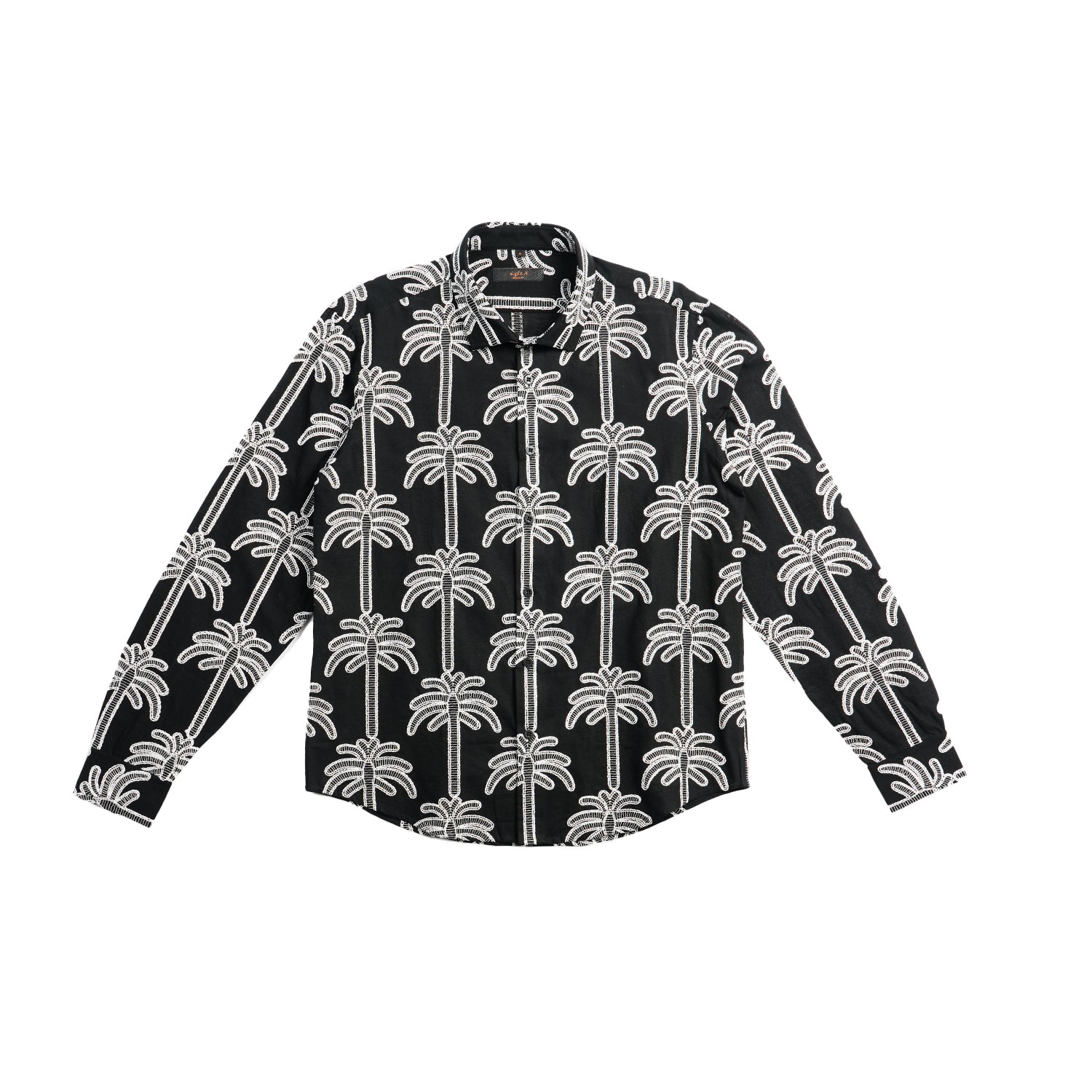 Sutr Artisan Long Sleeve Button Up Shirt Eight-X BLACK S