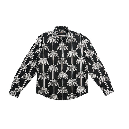 Sutr Artisan Long Sleeve Button Up Shirt Eight-X BLACK S