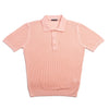 Zephyr Short Sleeve Button Up Crochet Shirt - Pink Eight-X PINK S