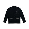 8x Varsity Knit Long Sleeve Button-Up Cardigan Eight-X NAVY S