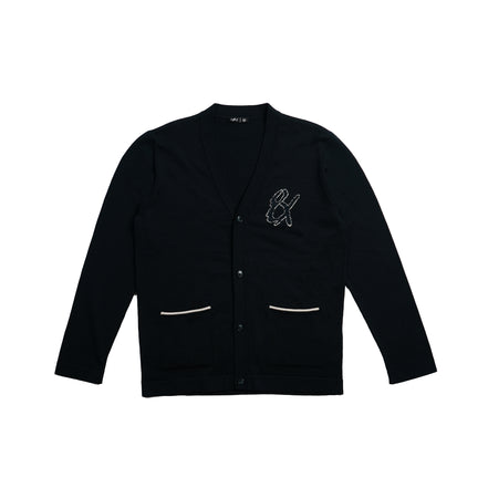 8x Varsity Knit Long Sleeve Button-Up Cardigan Eight-X NAVY S