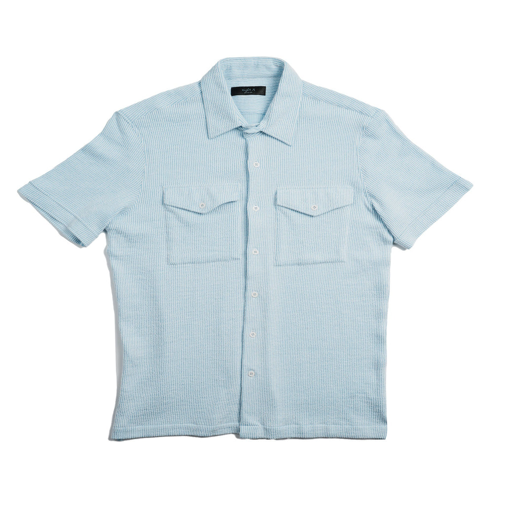 Raya Short Sleeve + Matching Pant Set Eight-X LIGHT BLUE S