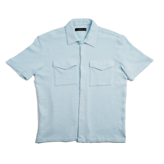 Raya Short Sleeve + Matching Pant Set Eight-X LIGHT BLUE S