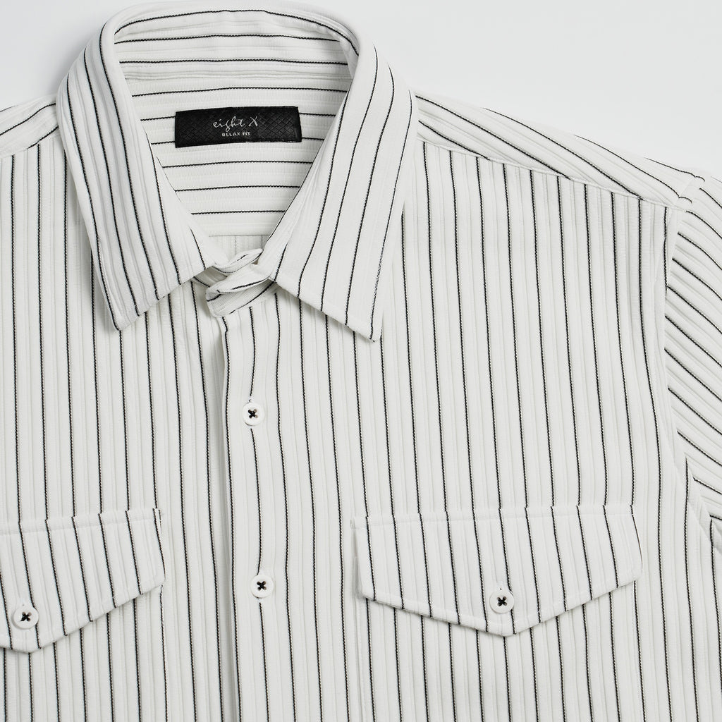 Slate Short Sleeve + Matching Pant Set Eight-X