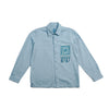 Skyline Denim Long Sleeve Button Up Shirt Eight-X BLUE S