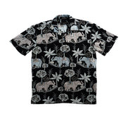 Sundara Artisan Short Sleeve Button Up Shirt Eight-X BLACK S