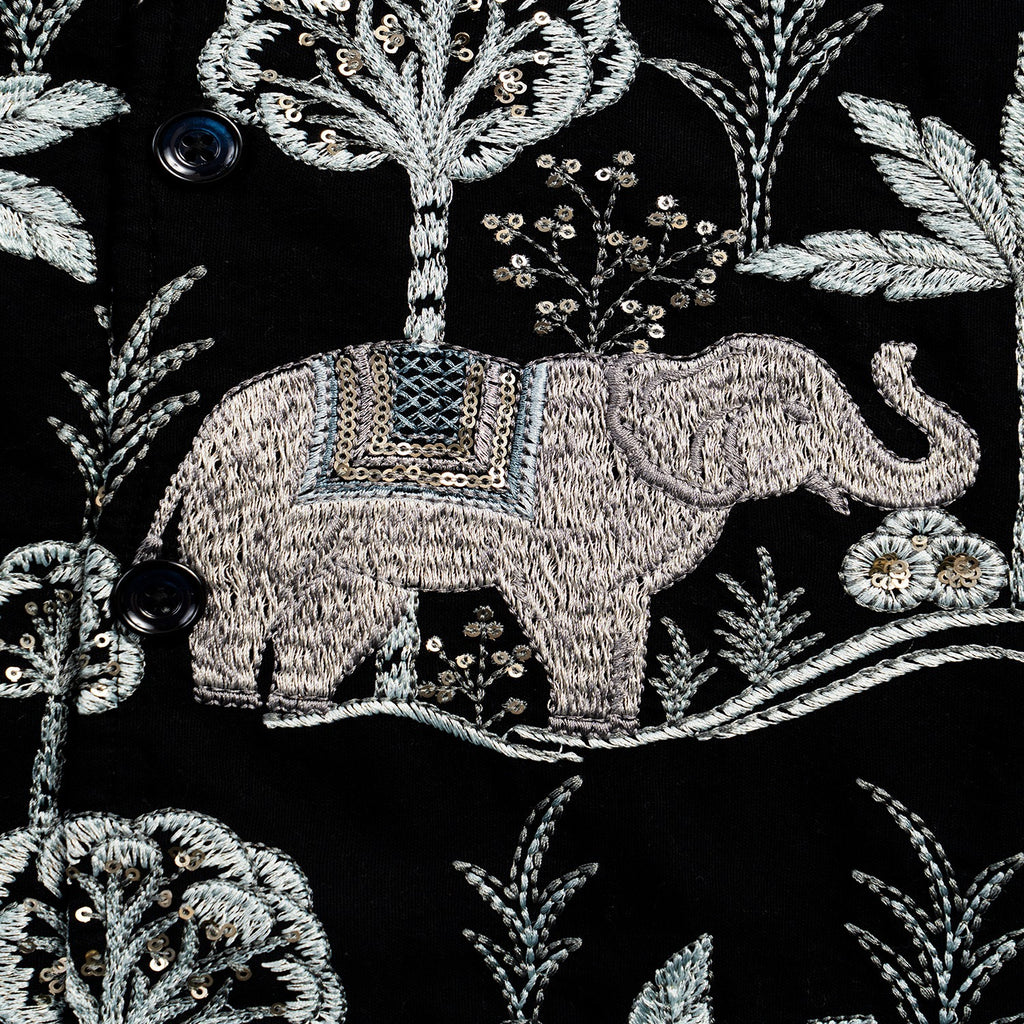 Sundara Artisan Short Sleeve Button Up Shirt Eight-X