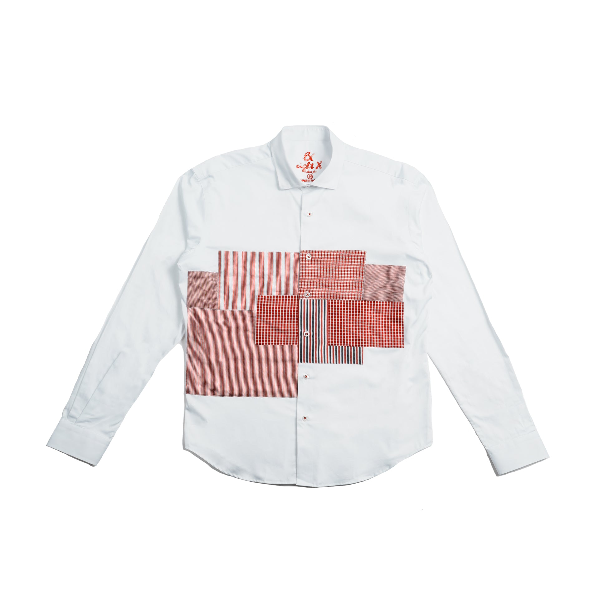 scarlet dress shirt Women's Scarlet Cropped Button Down Shirt - Cement Multi - Size M