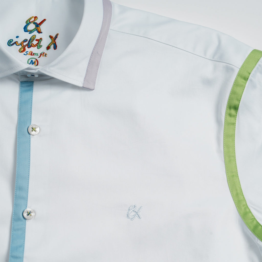 The Prism Long Sleeve Button Up Shirt Eight-X