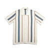 Fisherman Crochet Short Sleeve Button-Up Polo Shirt Eight-X MULTI S