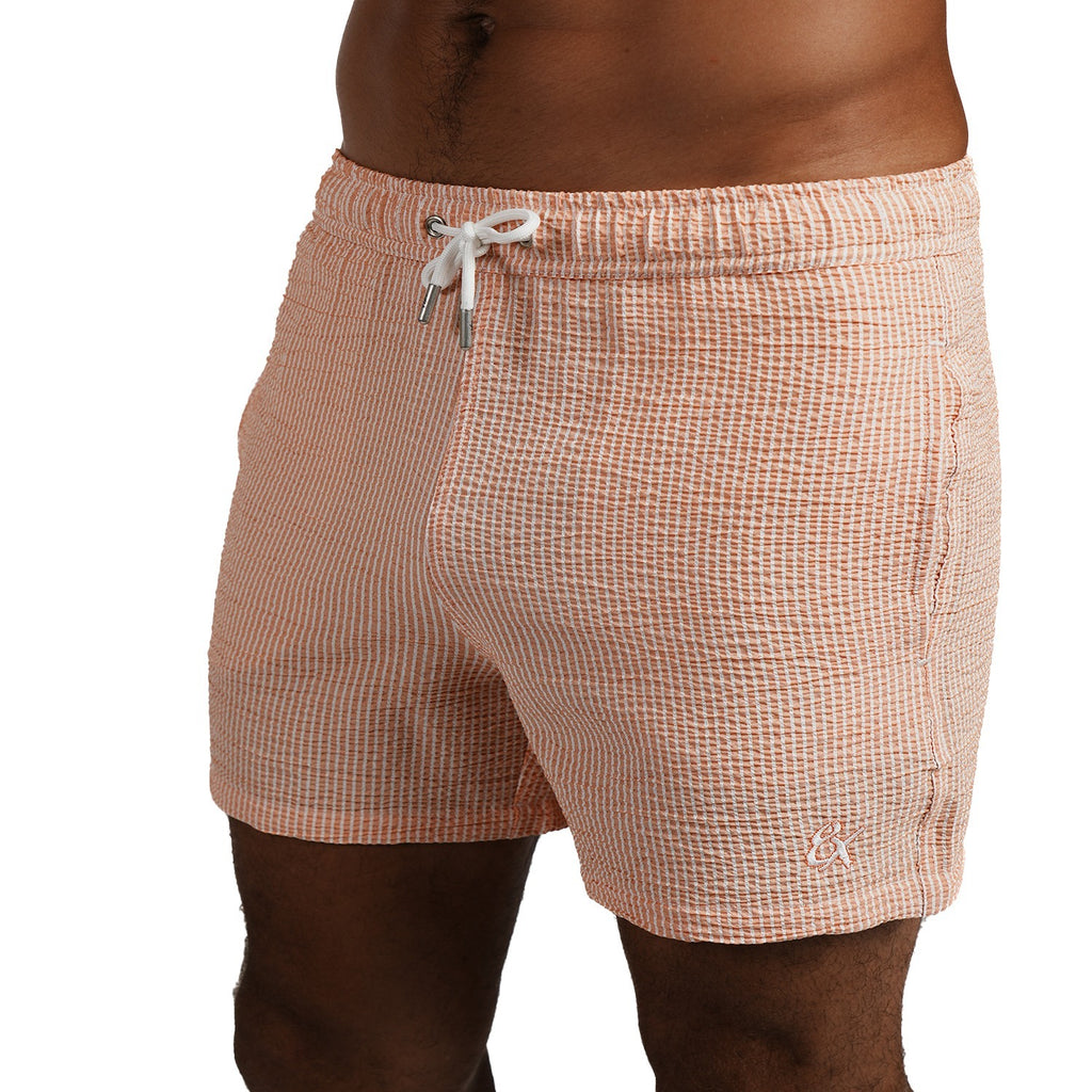 Coral Sky Swim Trunks Eight-X