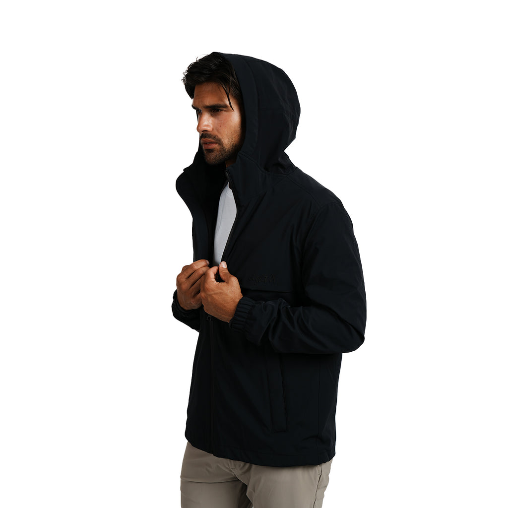 Got You Covered Hooded Windbreaker - Navy Eight-X