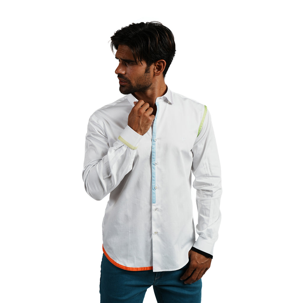 The Prism Long Sleeve Button Up Shirt Eight-X