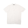 Monterey Crochet Button Up Shirt - White Button Up Shirts Eight-X