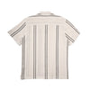 Open Gauge Crochet Relaxed Fit Short Sleeve Button Down Shirts Eight-X