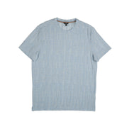 Soft Handle Textured T-Shirt - Blue T-Shirts Eight-X