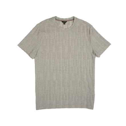 Soft Handle Textured T-Shirt - Grey T-Shirts Eight-X