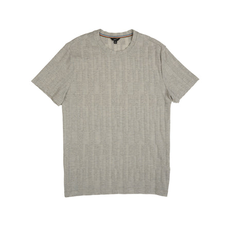 Soft Handle Textured T-Shirt - Grey T-Shirts Eight-X