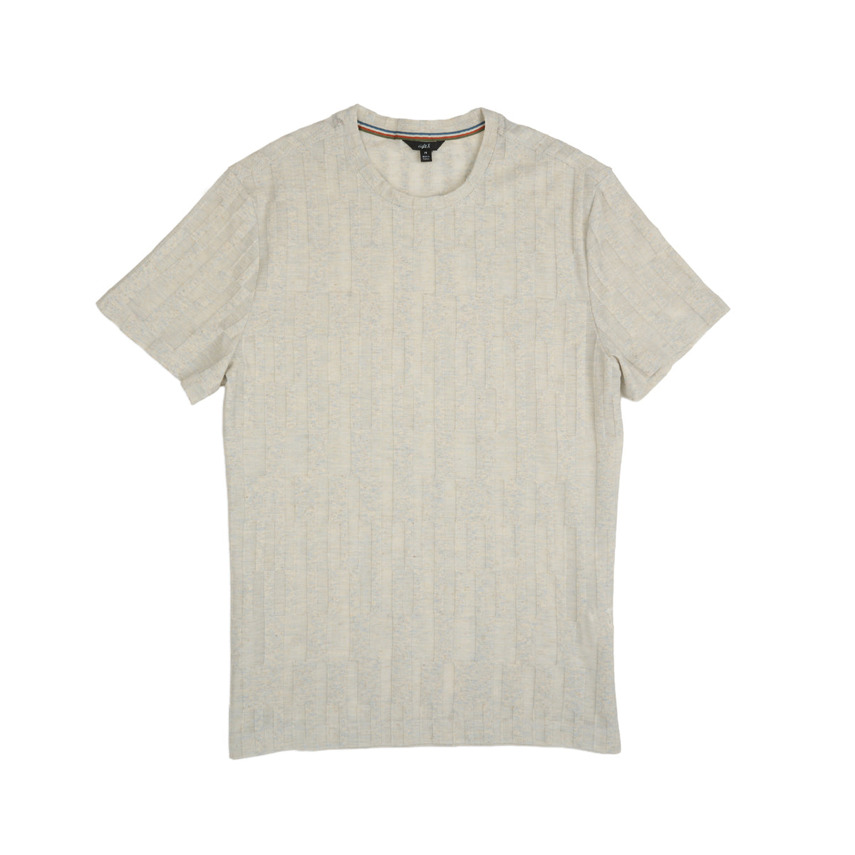 Soft Handle Textured T-Shirt - Light Blue T-Shirts Eight-X