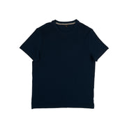 Soft Grain Textured T-Shirt T-Shirts Eight-X NAVY S