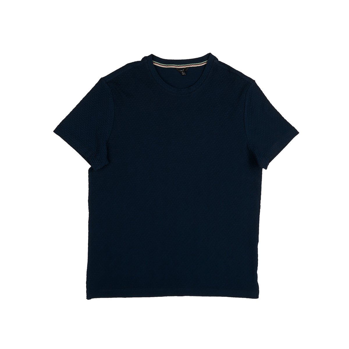 Soft Grain Textured T-Shirt T-Shirts Eight-X NAVY S