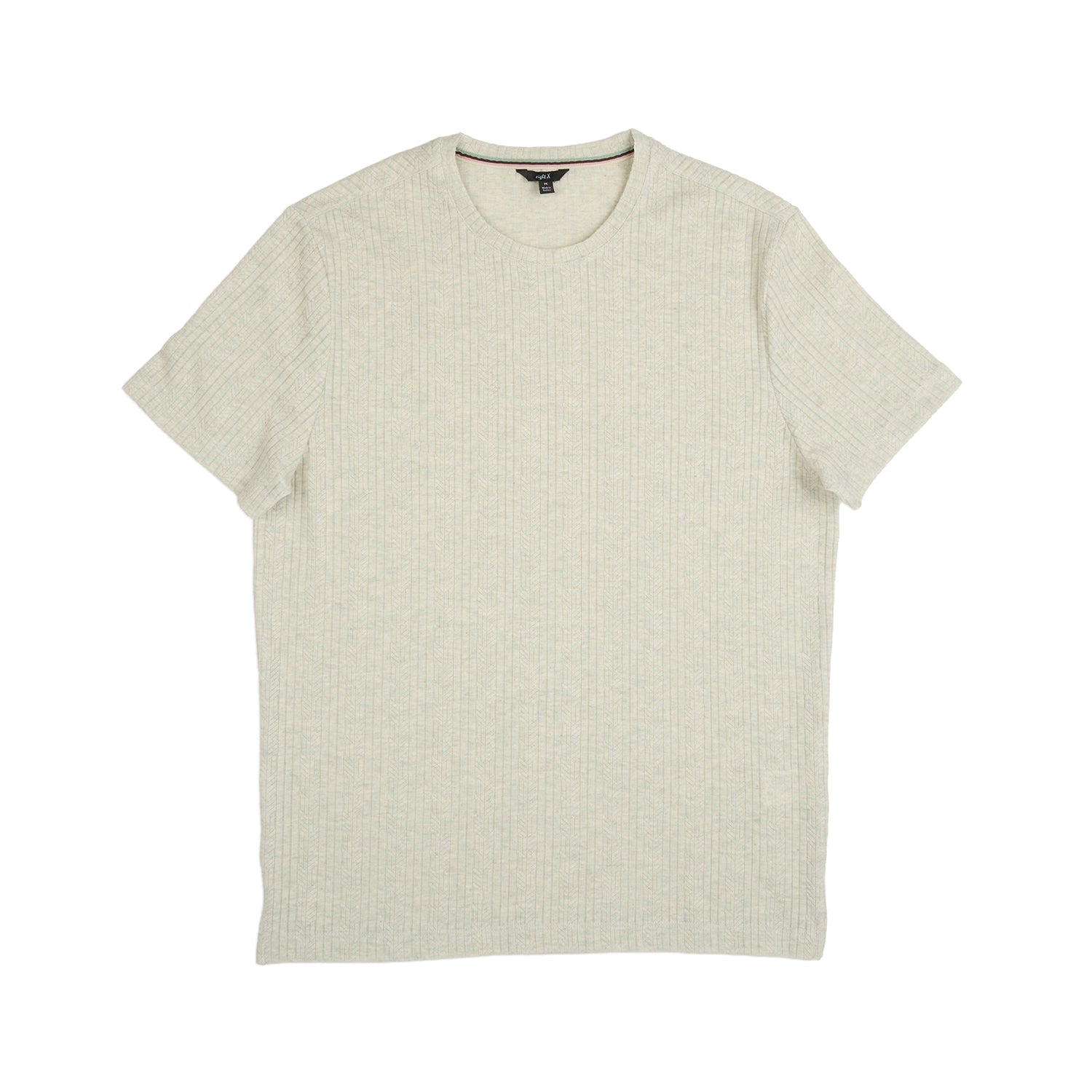 Ridge Textured T-Shirt - Green T-Shirts Eight-X