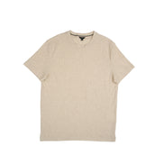 Ridge Textured T-Shirt - Beige T-Shirts Eight-X
